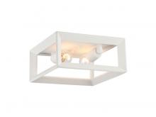  2073-FM NWT - Smyth 2-Light Flush Mount in Natural White